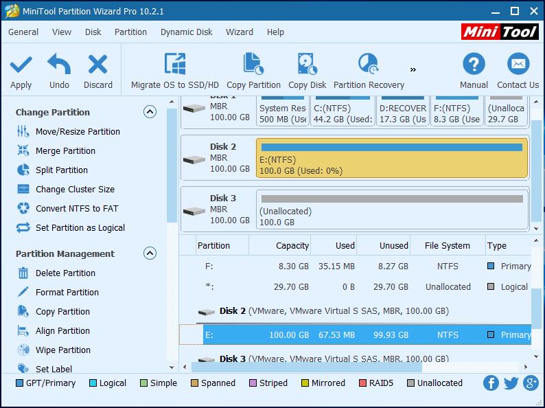 Best Way to Create Partition on Windows 10/8/7/Vista/XP