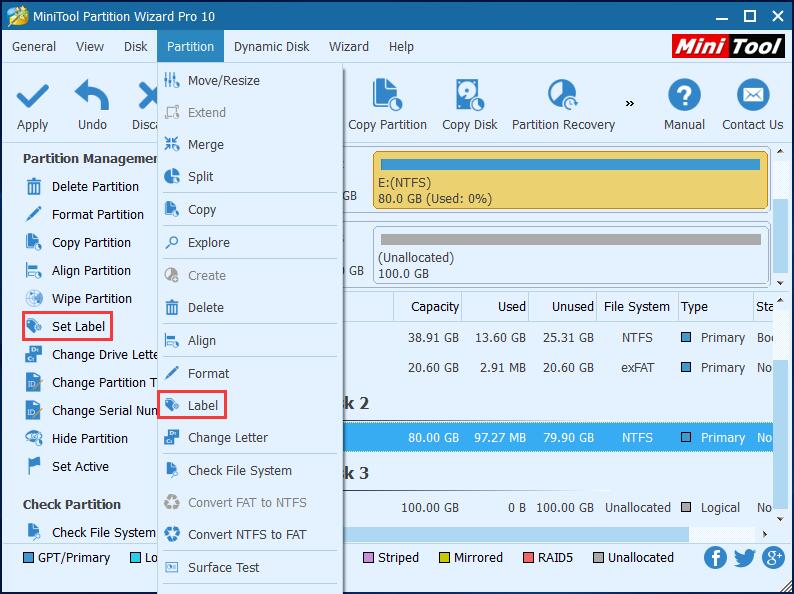 How To Label Partition Minitool Partition Wizard Tutorial 32205 Hot Sex Picture