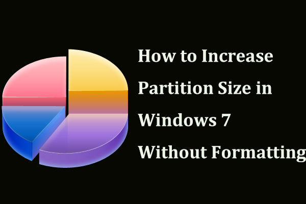 Minitool Change Partition Size Of Windows Server 2008 With Minitool