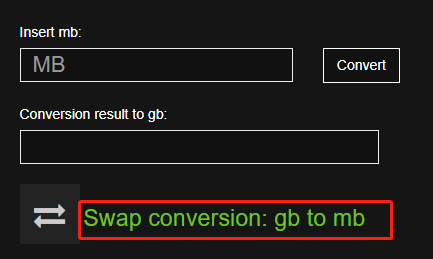 Top Mb To Gb Converters Perform Mb Gb Mutual Conversion Minitool