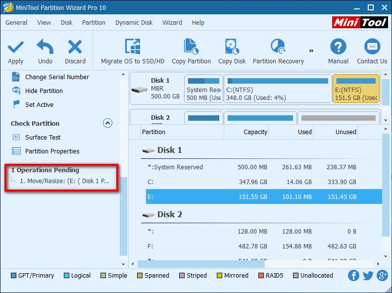 How to Apply Changes | MiniTool Partition Wizard Help Tutorial