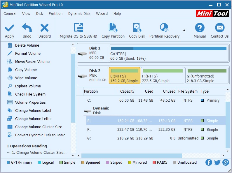 How to Change Volume Cluster Size | MiniTool Partition Wizard Tutorial