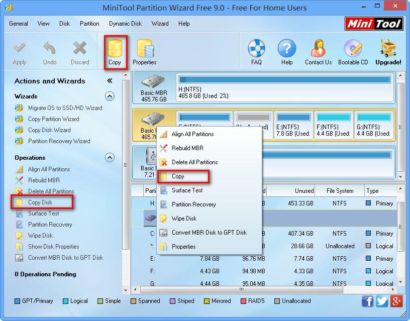 How To Copy Disk | MiniTool Partition Wizard Tutorial