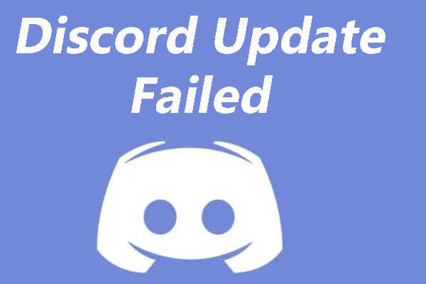 update failed discord
