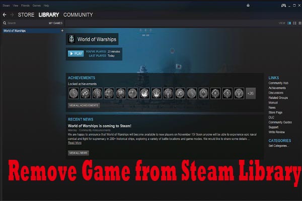 How to uninstall a Steam game
