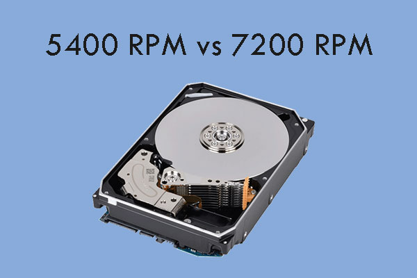 5400 RPM vs RPM: Is RPM Still Important? - MiniTool Wizard