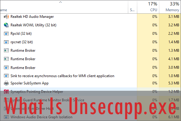 Unsecapp exe что за процесс. Unsecapp. Unsecapp.exe.