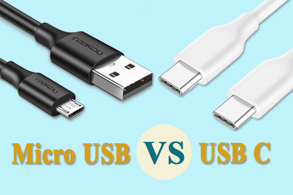 What are advantages of Type-C ports and their differences with micro-USB  ports?