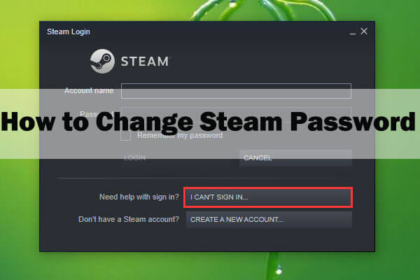 Change Steam Password Thumbnail 