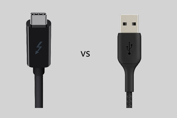 Thunderbolt vs USB 3.0: What's the Difference? - MiniTool Partition Wizard