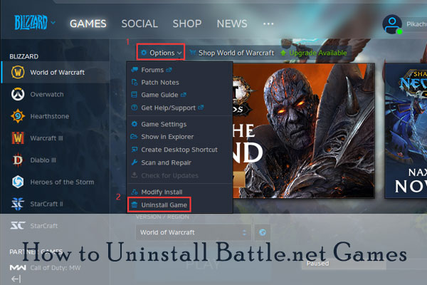 Blizzard updates Battle.Net desktop client page, new images