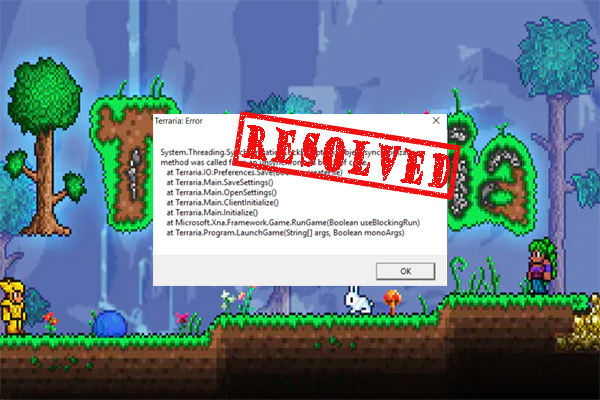 tried to start modded today but this error showed up. i dont even use the  GOG version. : r/Terraria