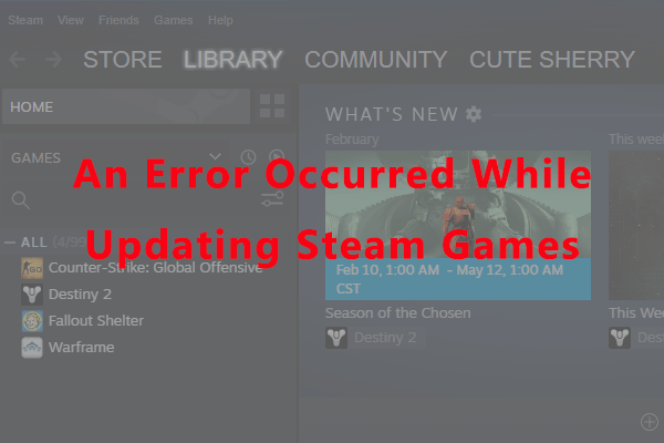 Steam обновление ошибка. One or more Errors occurred. (A task was Canceled.). An Error occurred while performing the Step: building Kernel Modules.