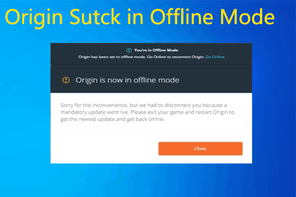 FIX] ORIGIN - Have To Be Online To Login 