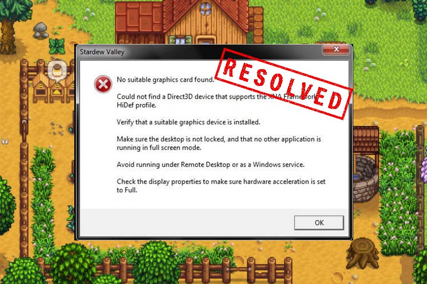Help! I tried to install stardew valley expanded and now I get this error  message when I try to run the game : r/StardewValley