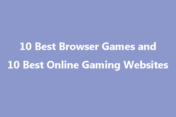 10 Recommended Free Online Game Websites