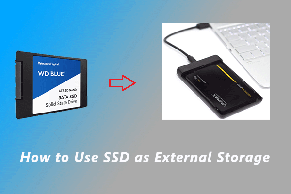 How To Use SSD As External Storage Follow This Tutorial MiniTool 