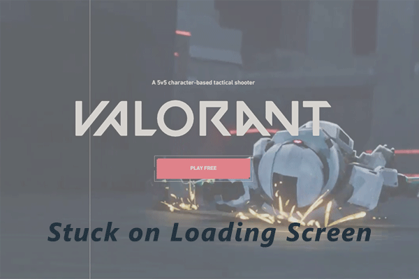 valorant stuck on map screen