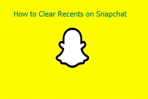 How to Clear Recents on Snapchat on Windows/Chromebook/Android ...