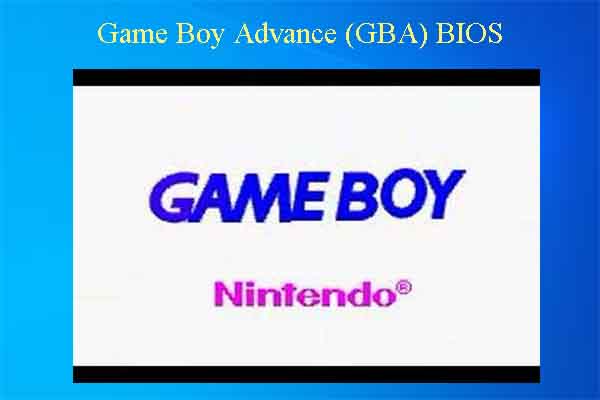 GBA - Gameboy Advance BIOS