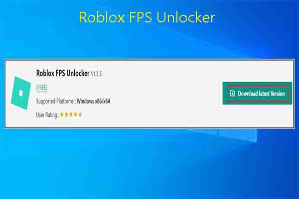 FPS Unlocker » Free Roblox FPS Unlocker Software