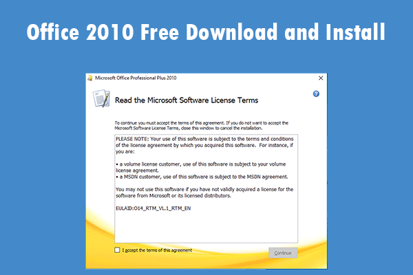 Microsoft Office 2010 32-Bit & 64-Bit Free Download And Install - Minitool  Partition Wizard