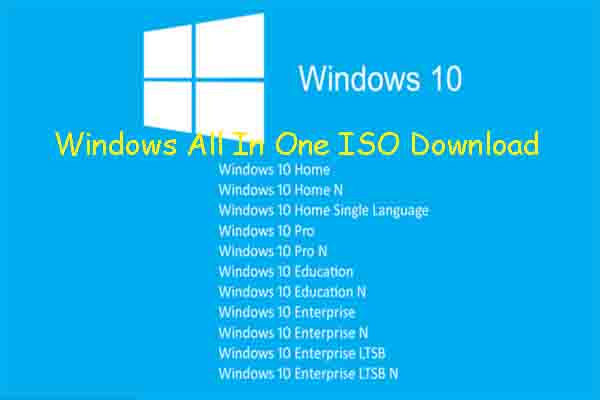 Windows 10 All In One Preactivated ISO Download (32 & 64 Bit.