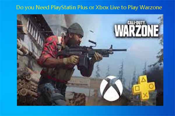 Warzone: Você precisa do PlayStation Plus ou do Xbox Live Gold para jogar