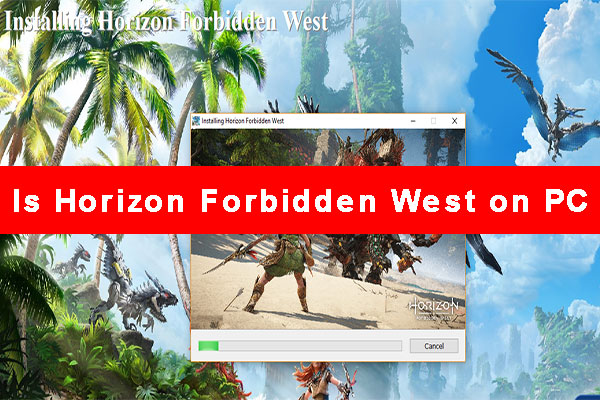 Horizon Forbidden West coming to PC