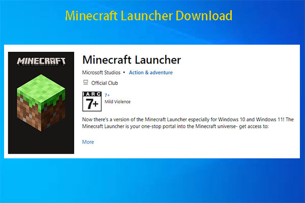 Minecraft Launcher for Windows