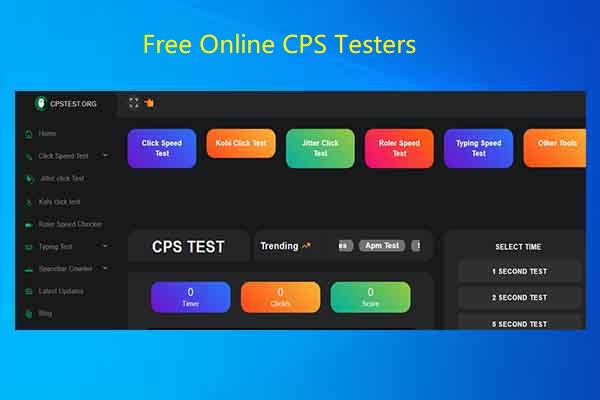 CPS Test  CPS Tester - Clicks Per Second CPS Tracker