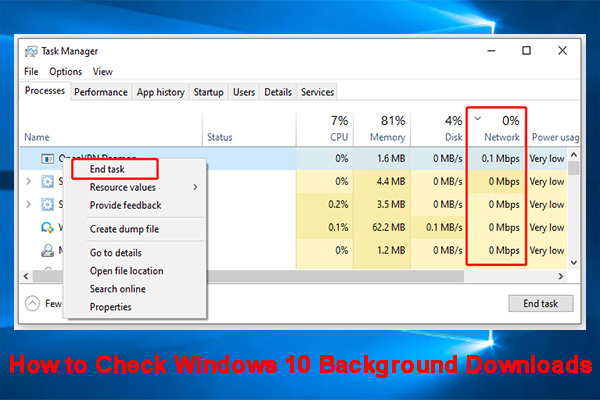 How To Check If Something Is Downloading In Windows 10 5 Ways Minitool Partition Wizard 0886