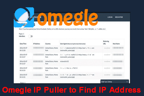 Is it possible to find someone's IP address without them knowing