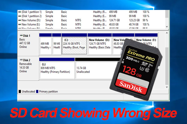 How to Fix SD Card Showing Less Size Without Data Loss