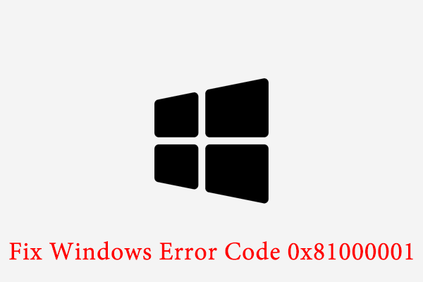 Windows Backup Error Code 0x81000001: A Full Fix Guide