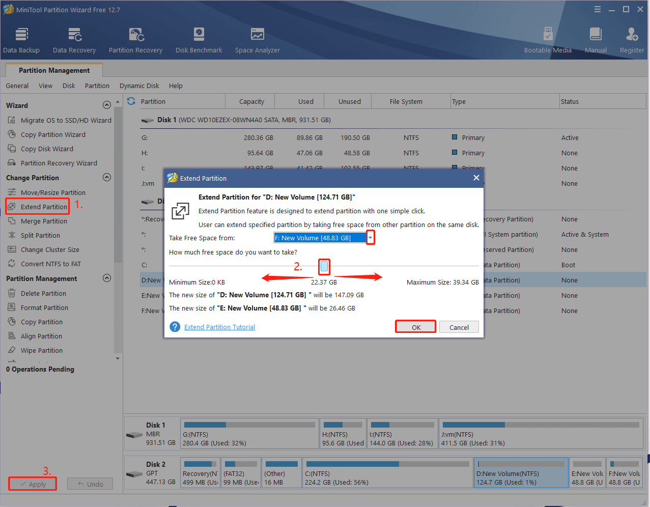 3 Simple Ways to Fix DiskPart Failed to Extend the Volume