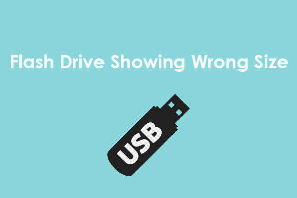 The USB Flash Drive Showing Wrong Size? Here's the Guide