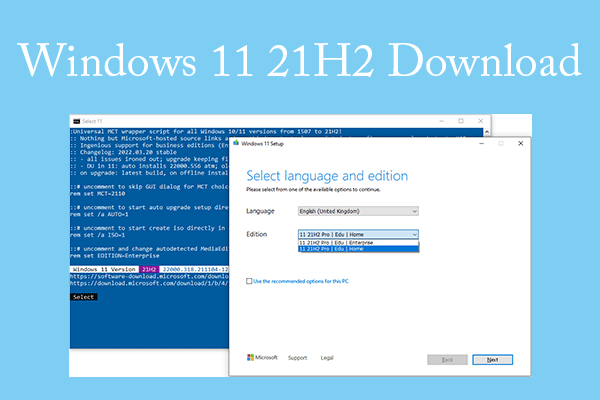 How to Get the Windows 11 21H2 ISO Download – 2 Ways