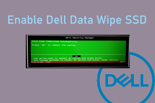 How to Enable Dell Data Wipe SSD? [Full Guide]