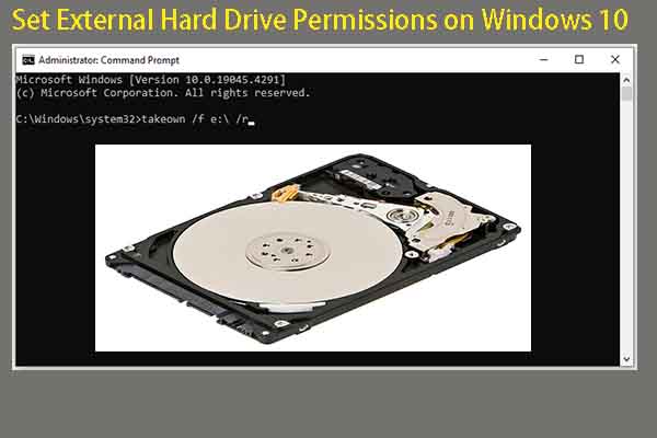 How to Change External Hard Drive Permissions? 3 Ways