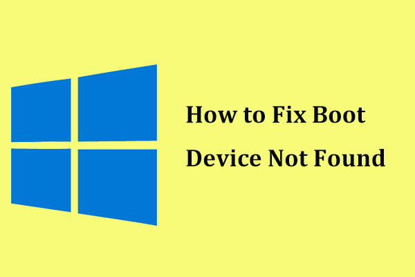 no boot device found windows 8