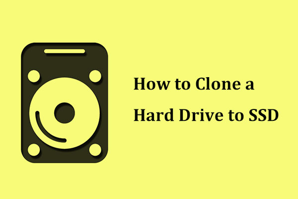 clone a hard drive to an ssd