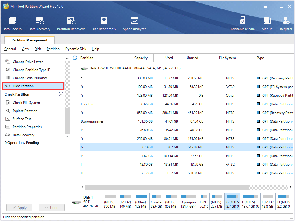 Hide boot partition ultraiso что это