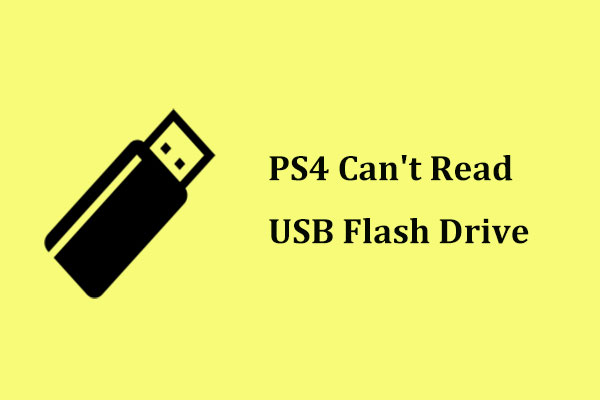 Ps4 Can T Read Usb Flash Drive How Can I Fix It 2 Cases