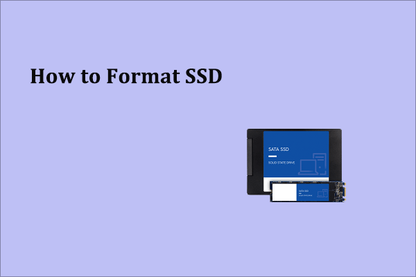 best way to format ssd