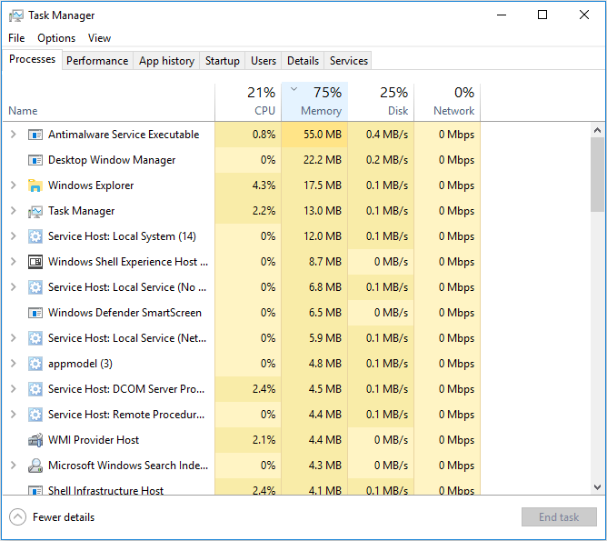 Windows 10 Usage [Causes Solutions] MiniTool Partition Wizard