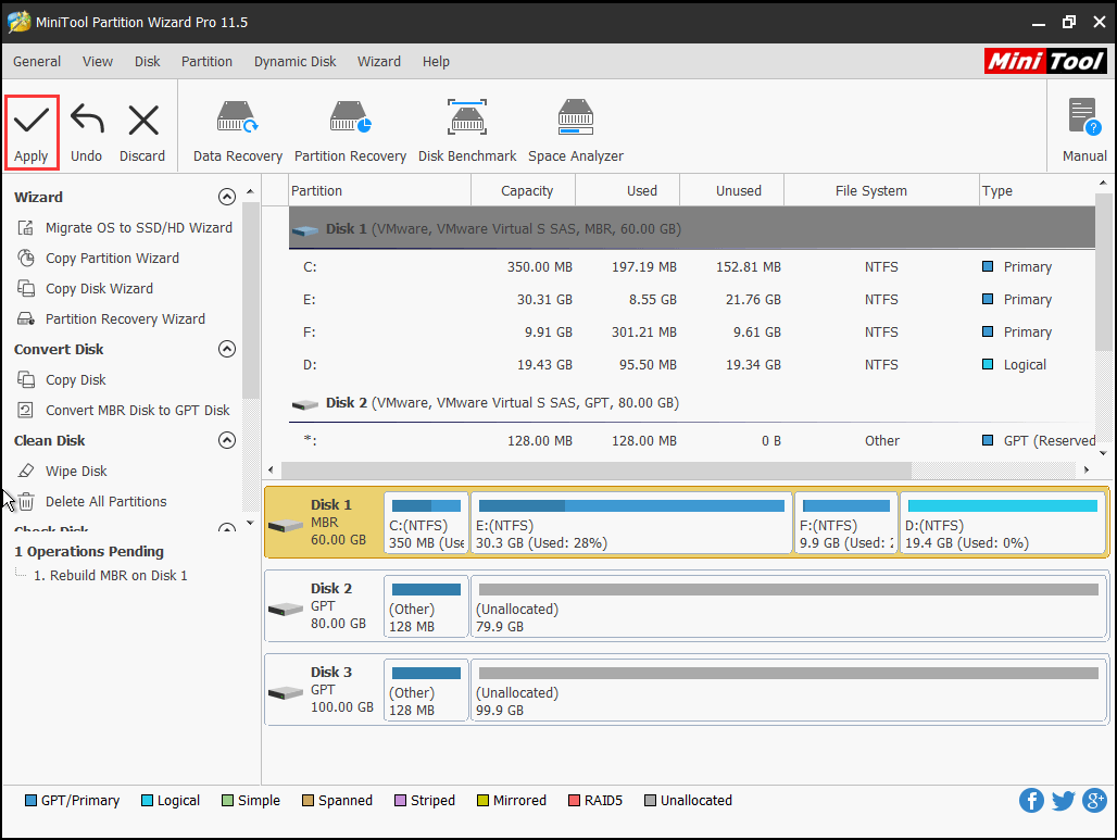 rebuild MBR without windows installation disck 3