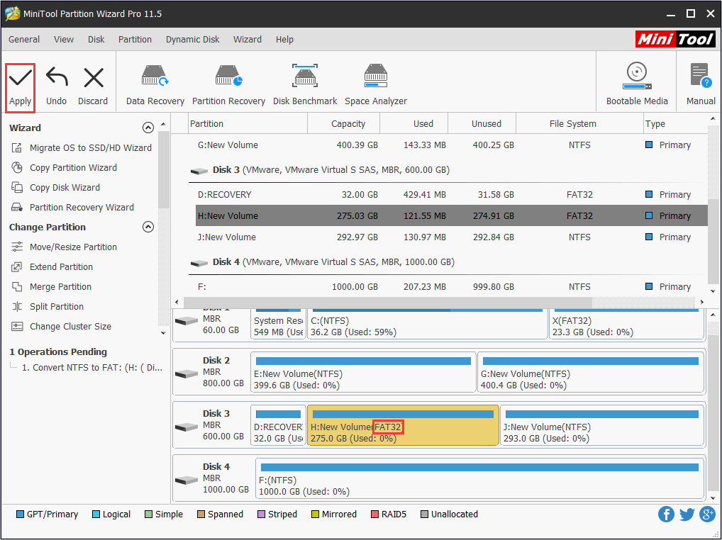 Как форматировать диск через partition magic