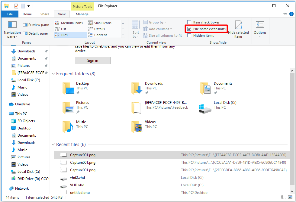 batch change file extension windows 10