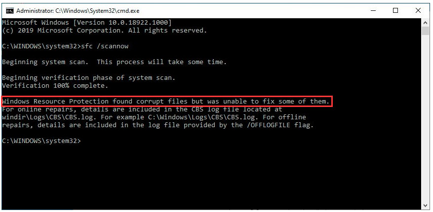 using system file checker in windows 10